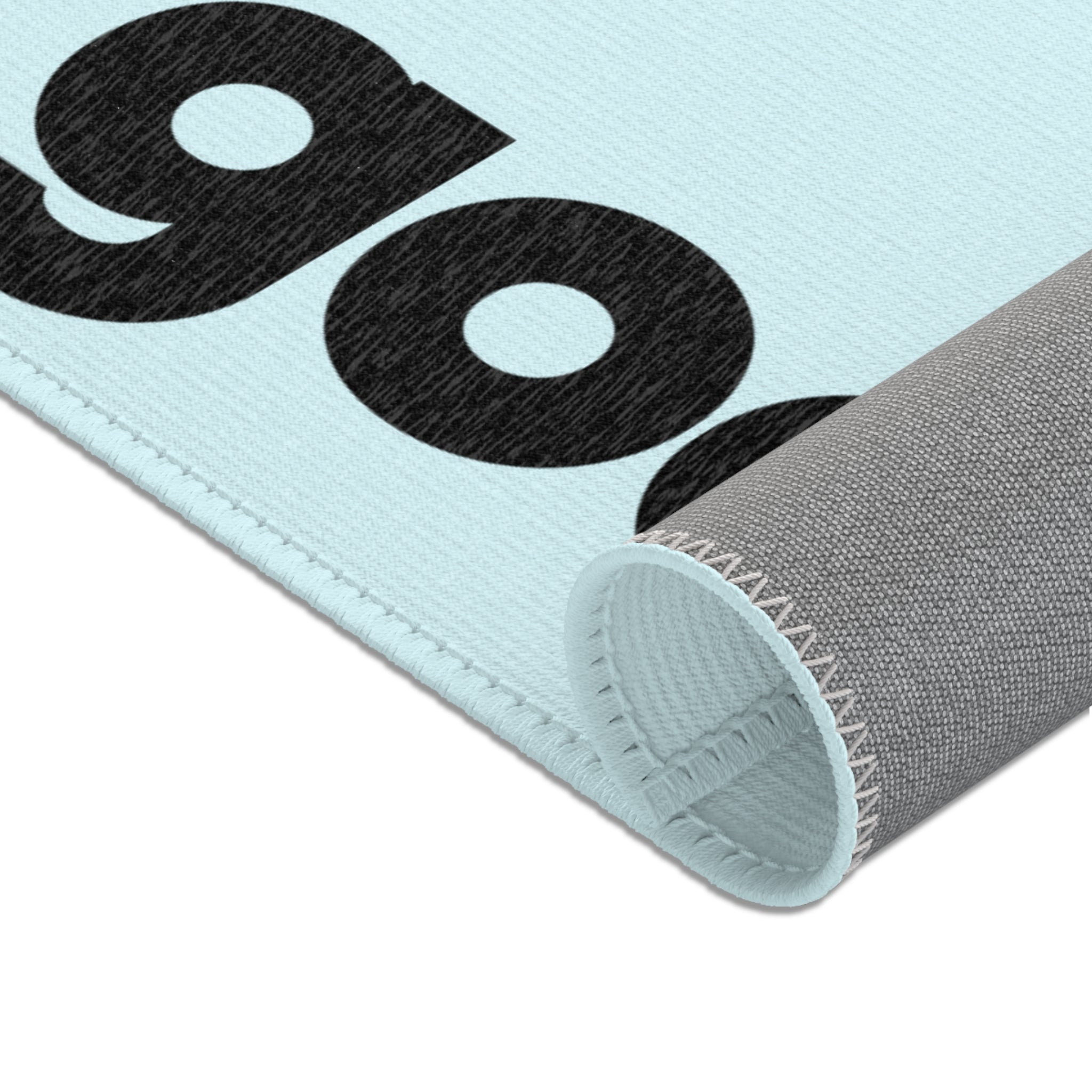Clarity Cove Coastal Area Rug - "Be Good Do Good" Welcome Mat