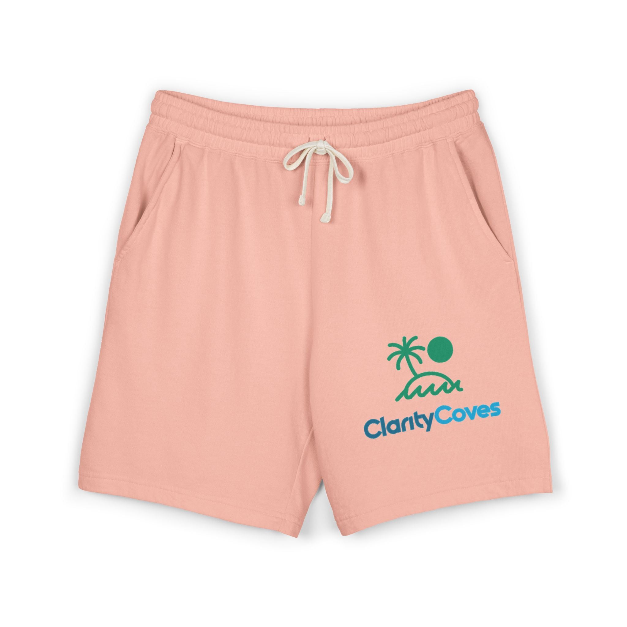 Be Good Do Good Sweat Shorts — Coastal “Clarity Cove” Fleece Lounge Shorts