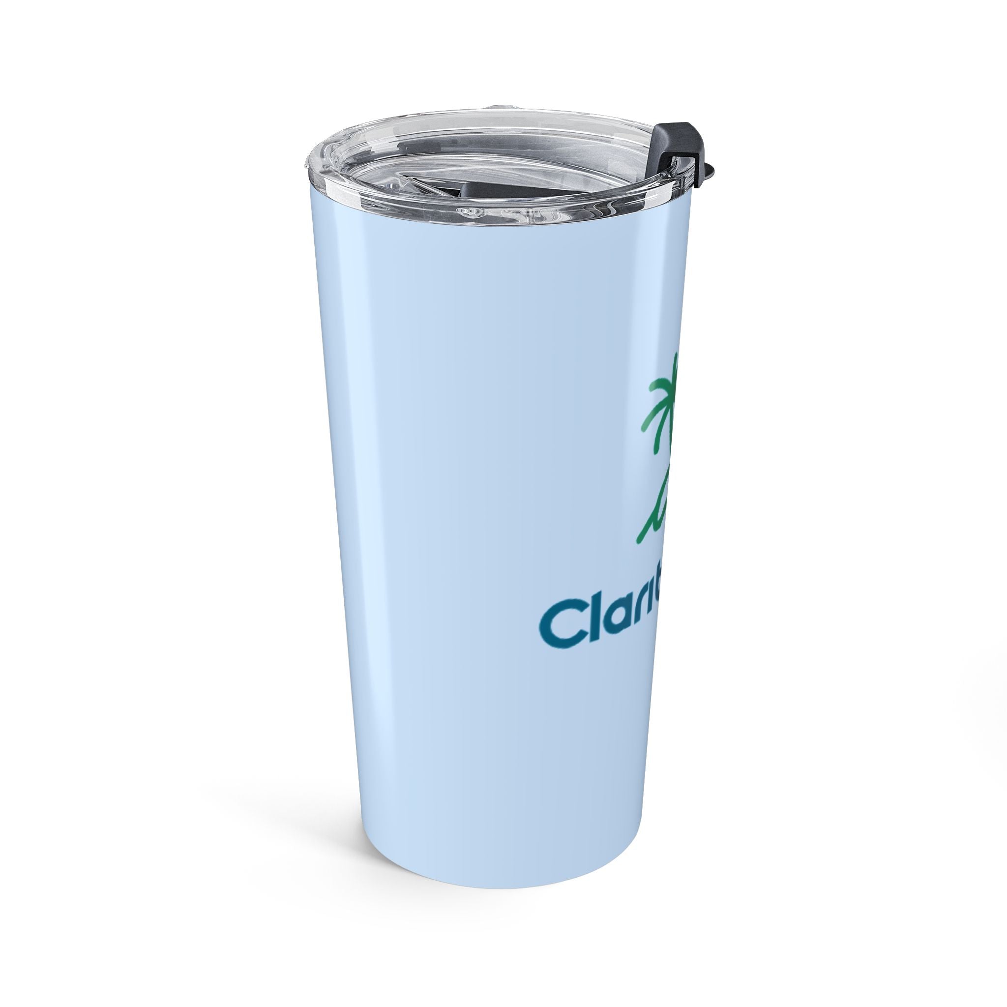 20oz Beach Logo Tumbler — Clarity Cove Insulated Travel Cup