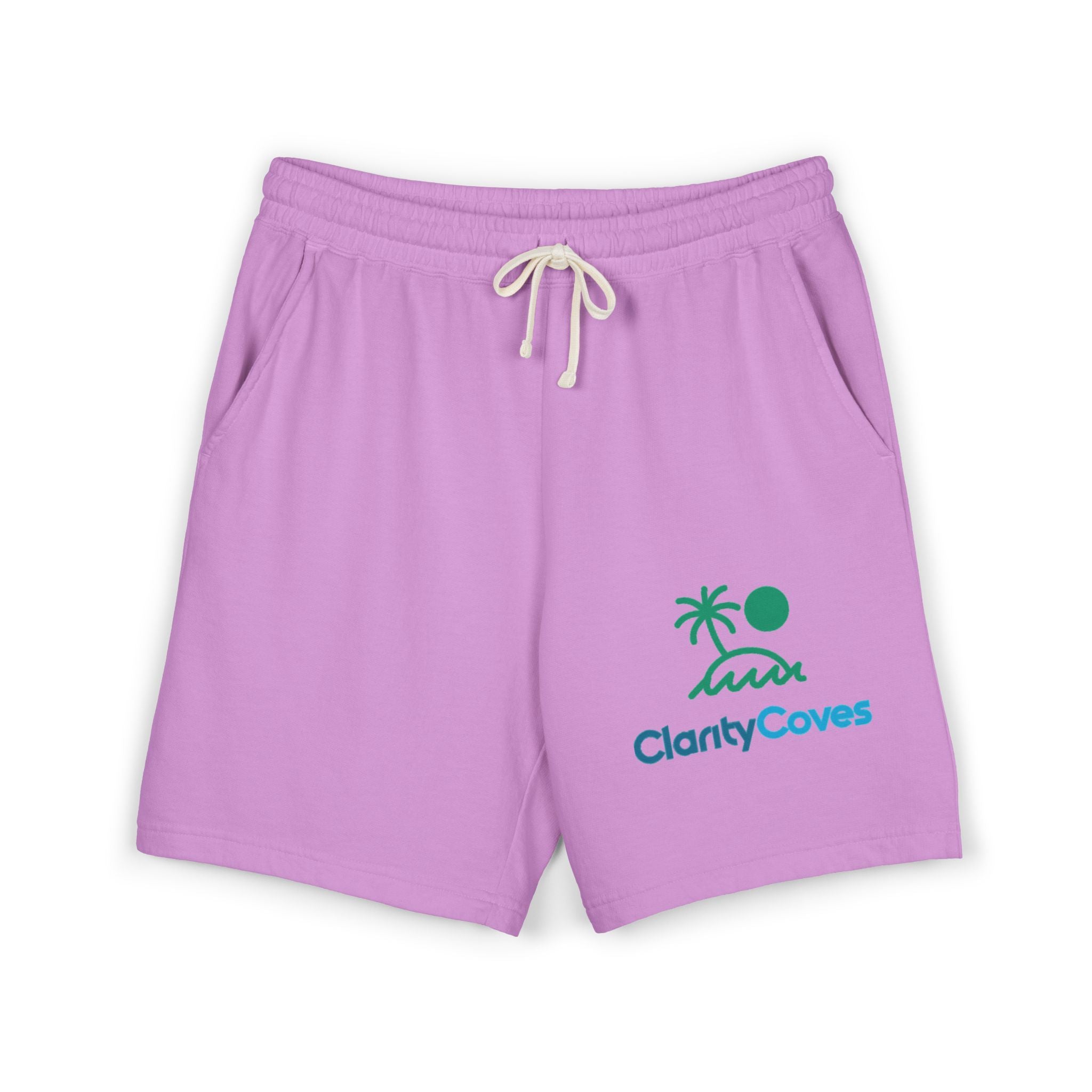 Be Good Do Good Sweat Shorts — Coastal “Clarity Cove” Fleece Lounge Shorts